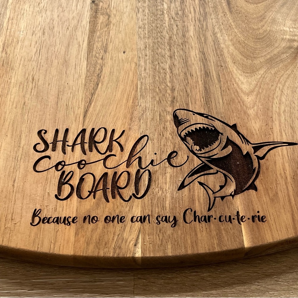Wooden Shark Charcuterie Board - Picture 2 of 6